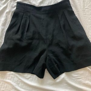 Aritzia Babaton High Rise Trouser Shorts